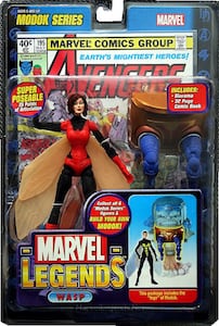 Marvel Legends Wasp (Red Variant) Modok Build A Figure thumbnail