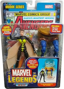 Marvel Legends Wasp (Yellow Variant) Modok Build A Figure thumbnail