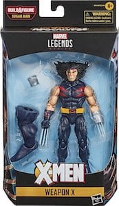 Marvel Legends Weapon X Sugar Man Build A Figure