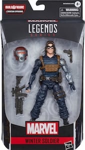 Marvel Legends Winter Soldier Crimson Dynamo Build A Figure