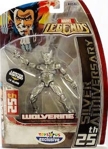 Marvel Legends Exclusives Wolverine (25th Anniversary Silver Edition)