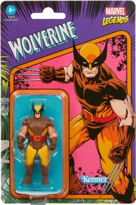 Marvel Legends Retro Kenner 3.75 Wolverine (Brown Suit) thumbnail