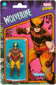 Marvel Legends Retro Kenner 3.75 Wolverine (Brown Suit)