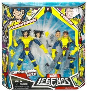 Marvel Legends Exclusives Wolverine & Forge 2 Pack thumbnail