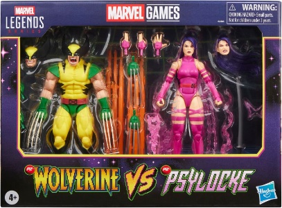 Marvel Legends Gamerverse Wolverine vs Psylocke