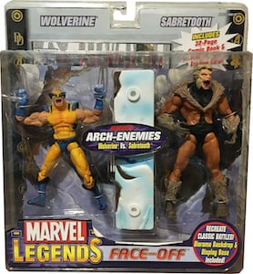 Marvel Legends Face Off Wolverine vs Sabretooth (Variant)