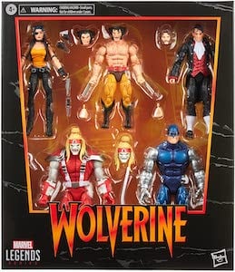 Marvel Legends Exclusives Wolverine vs Villains 5 Pack