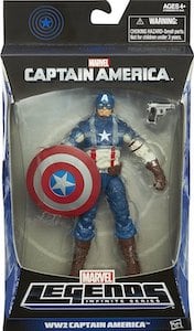 Marvel Legends WW2 Captain America Mandroid Build A Figure thumbnail