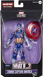 Marvel Legends Zombie Captain America Watcher Build A Figure