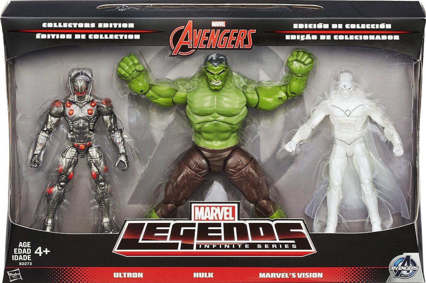 Marvel Legends 6" Inch Target Exclusive 3-Pack Avengers Ultron Loose Complete 