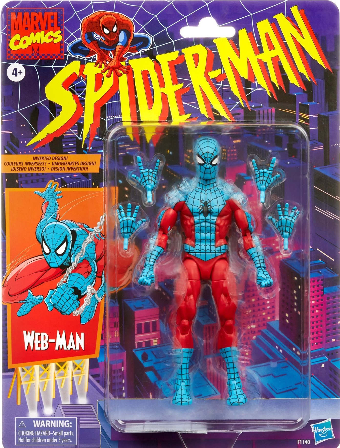 = Spider-Man Web-Man A.Figure = HASBRO 