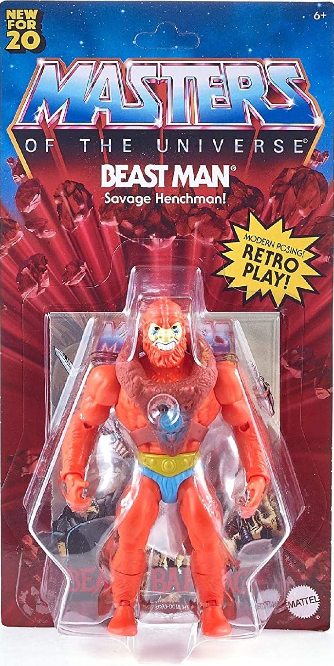 Beast Man Masters Of The Universe MotU Origins Action Figur GNN92 Mattel 