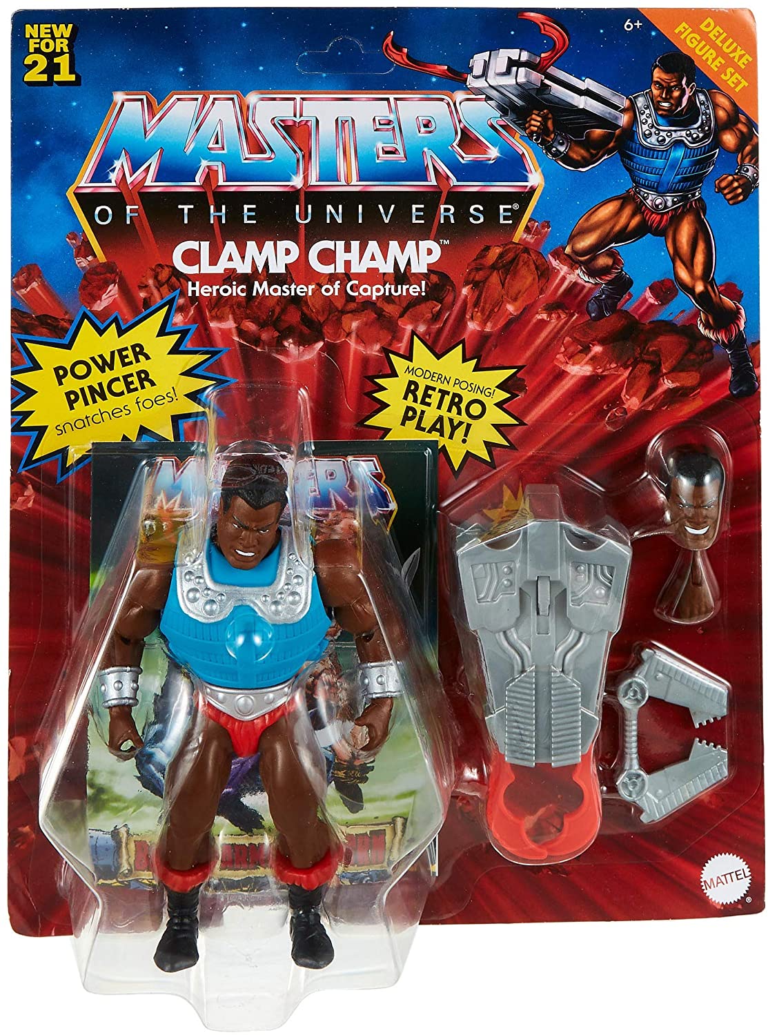 MASTERS OF THE UNIVERSE UNPUNCHED MOC CLAMP CHAMP ORIGINS 