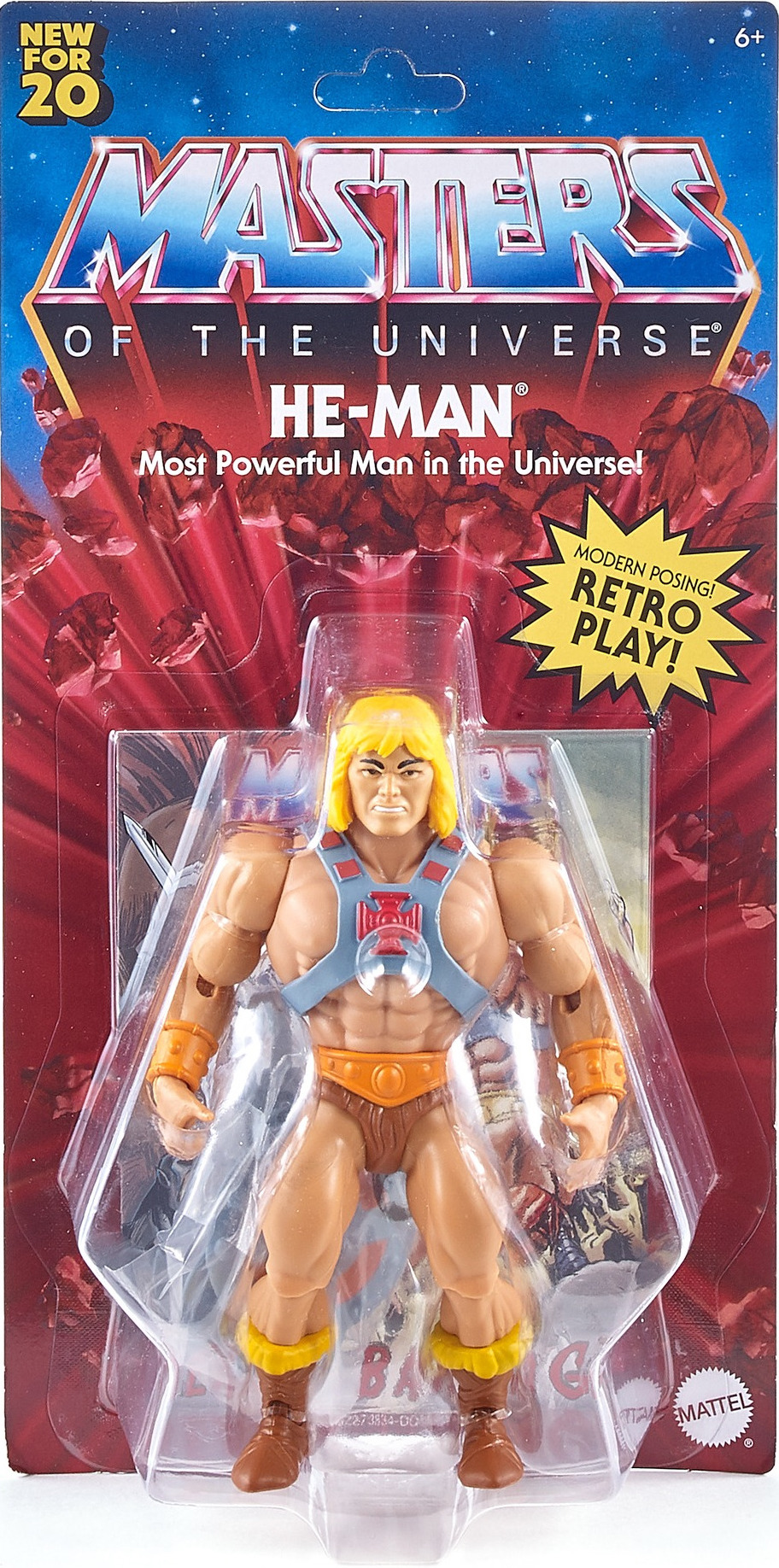 He-Man Masters Of The Universe MotU Origins Action Figur GNN85 Mattel 
