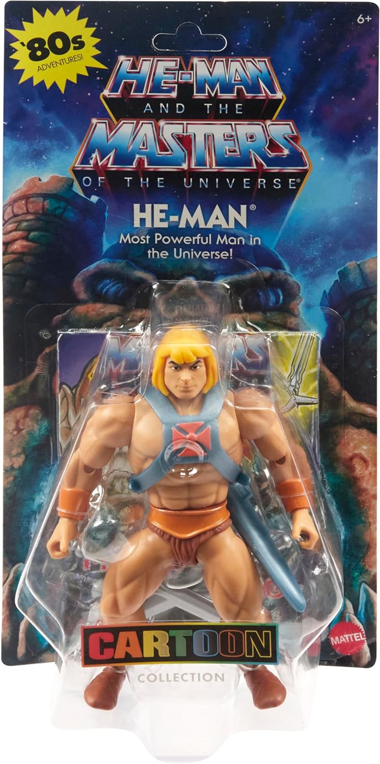 Masters Of The Universe He-Man And The Large Figure Mer-Man Savage E