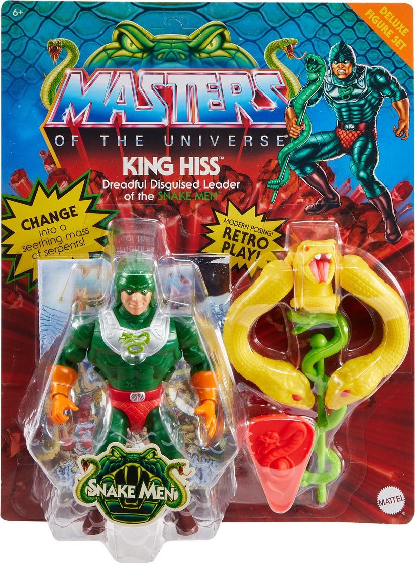 Snake Face Masters of the Universe Origins Deluxe 5 1/2 Action