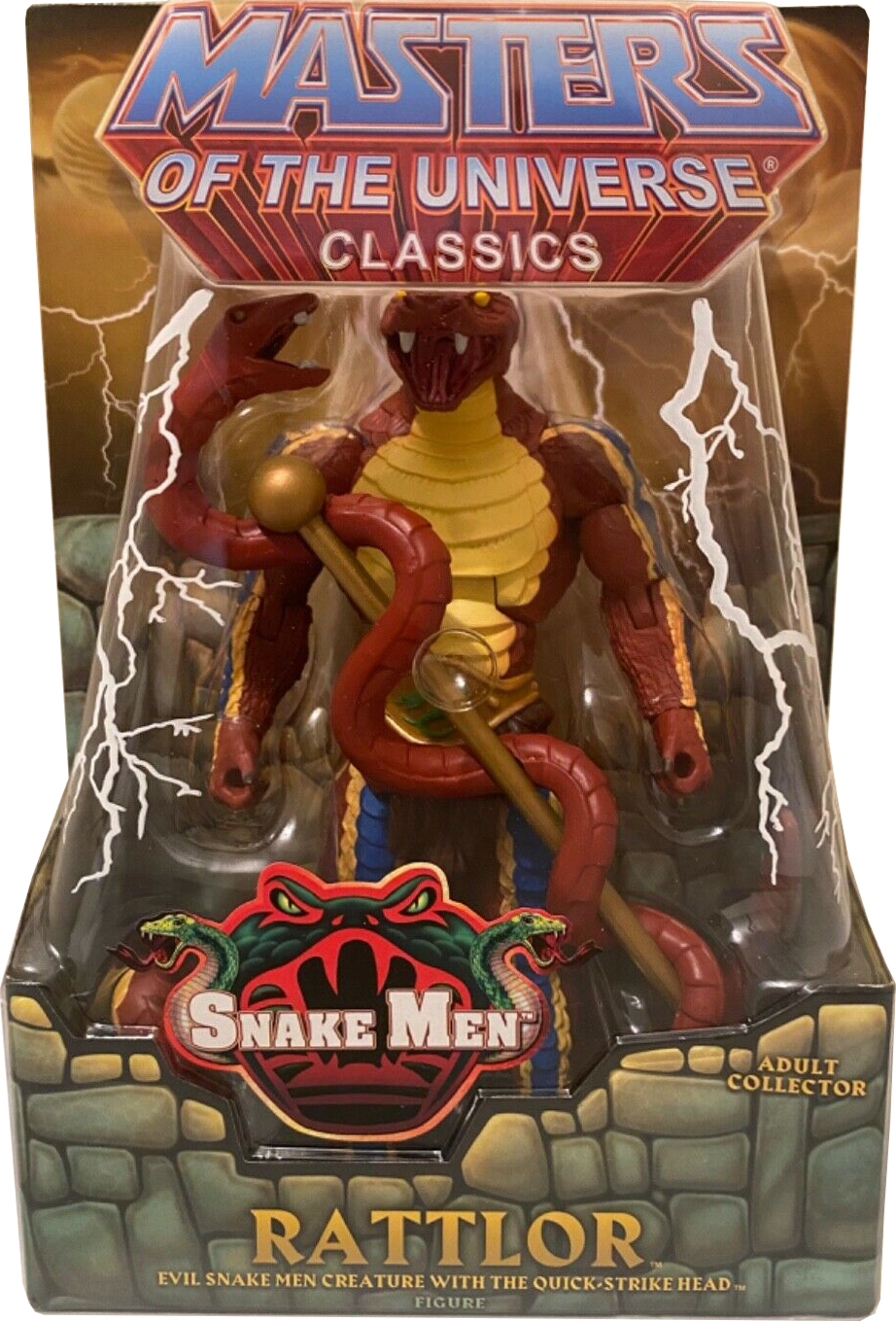 Masters Of The Universe Mattel Classics Rattlor