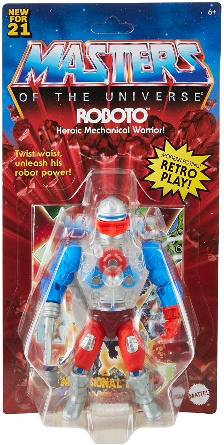 Masters of the Universe MotU Origins Roboto MOC Mattel