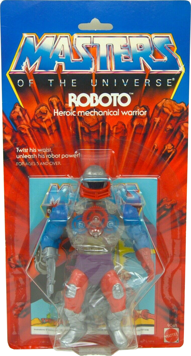 Masters Of The Universe MOTU Origins Roboto Figure MOC Mattel New 