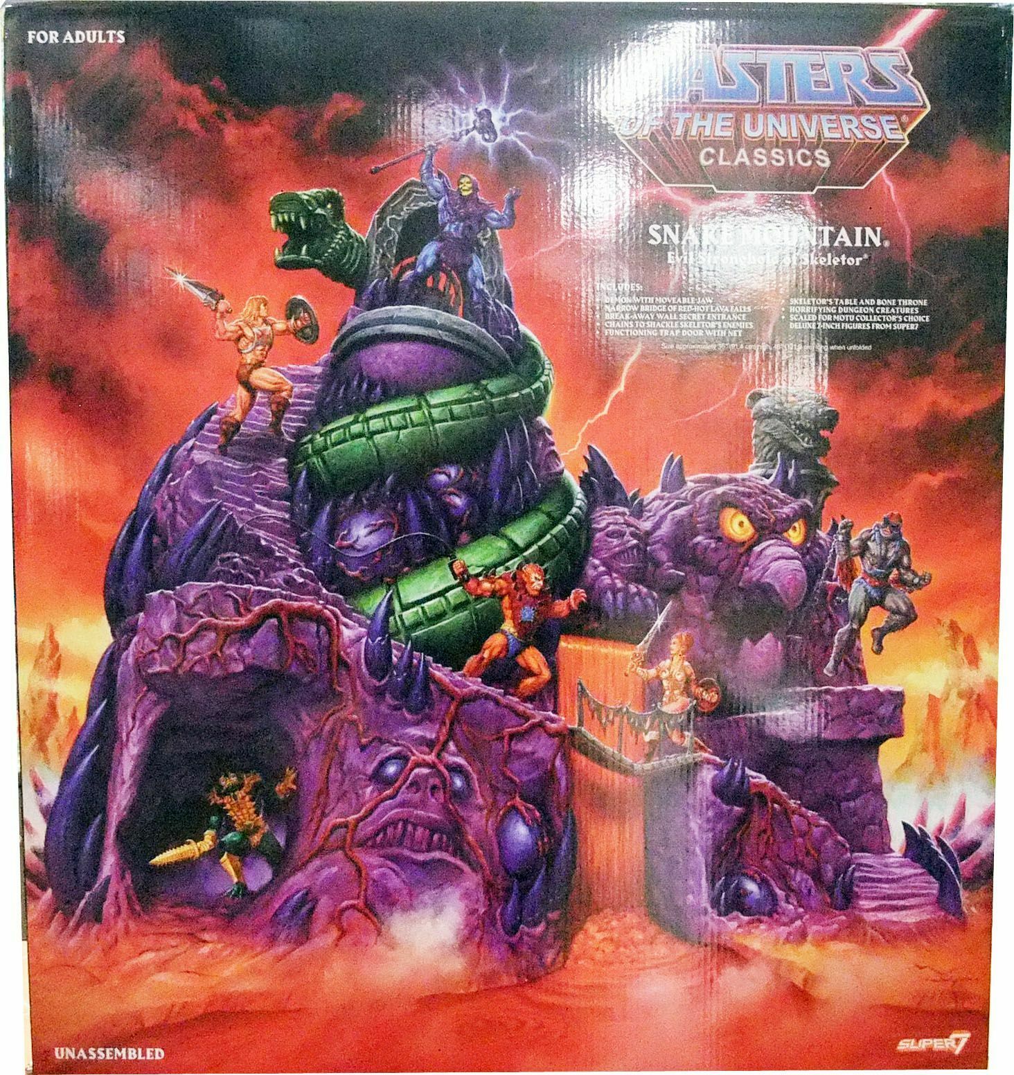 Skeletor Snake Mountain Skeletor Snake Mountain