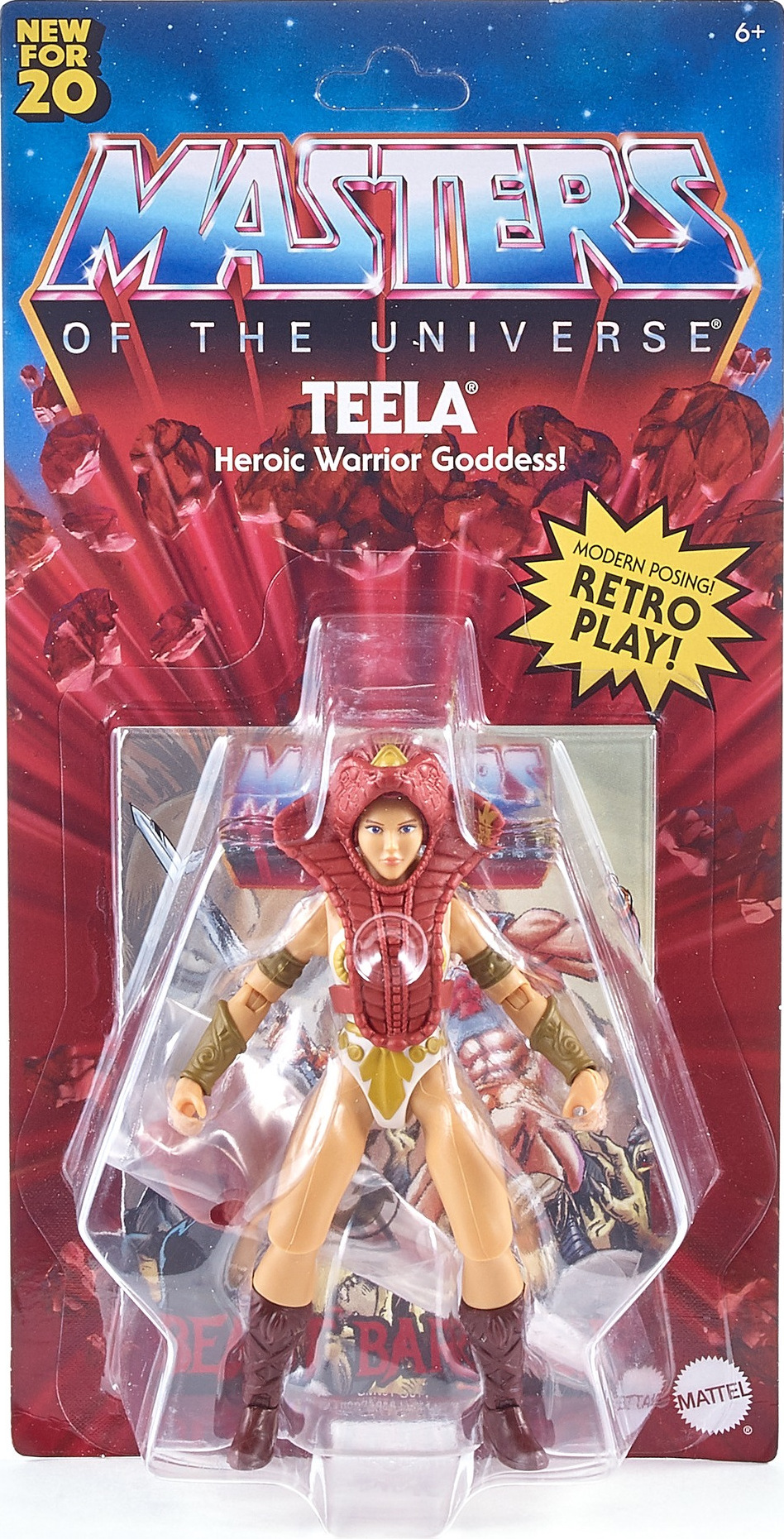 Mattel Teela 5.5 Inch Action Figure GNN91 for sale online 