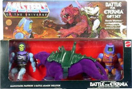 Battle for Eternia (Skeletor Panthor Man-E-Faces)