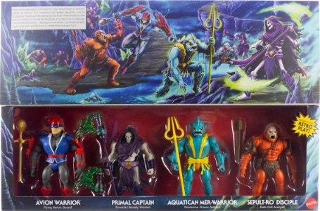 Masters of the Universe Origins Battle for Subternia 4 Pack
