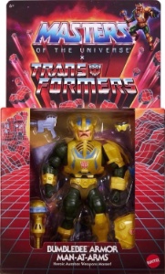 Masters of the Universe Origins Bumblebee Armor Man At Arms