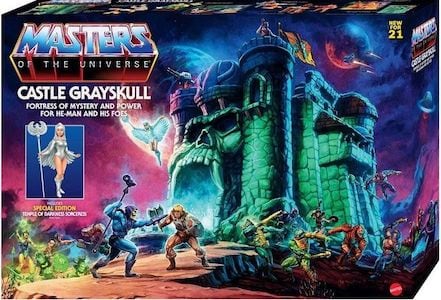 Masters of the Universe Origins Castle Grayskull & Temple of Darkness Sorceress