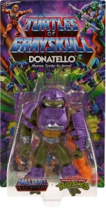 Masters Of The Universe Origins – Leonardo Turtles Of Grayskull, Action Figure Snodata 14 Cm Con Armatura E Armi, Crossover MOTU E TMNT
