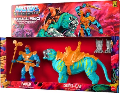 Masters of the Universe Origins Faker and Dupli-Cat