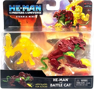 Masters of the Universe Eternia Minis He-Man and Battle Cat (Netflix) thumbnail