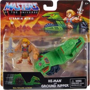 Masters of the Universe Eternia Minis He-Man and Ground Ripper thumbnail