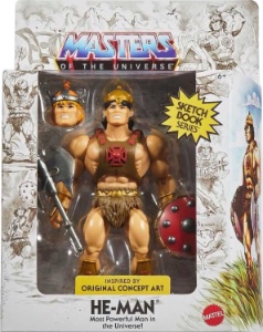 Masters of the Universe Origins He-Man (Sketchbook)