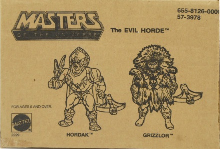 Masters of the Universe Original Hordak & Grizzlor