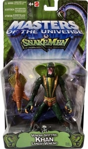 Masters of the Universe Mattel 200x Khan (Venom Spitting)