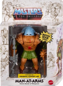 Masters of the Universe Origins Man-At-Arms (Sketchbook)