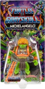 Masters of the Universe Origins Michelangelo (Blonde Wig) (Turtles of Grayskull)