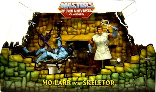 Masters of the Universe Mattel Classics Mo-Larr vs Skeletor