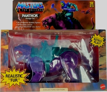 Masters of the Universe Origins Panthor (Flocked)