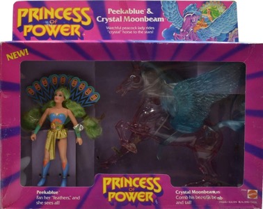 Masters of the Universe Original Peekablue & Crystal Moonbeam