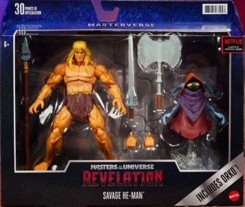 Savage He-Man and Orko (Deluxe)