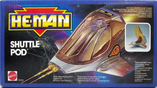 Masters of the Universe The New Adventures of He-Man Shuttle Pod