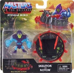 Masters of the Universe Eternia Minis Skeletor and Roton thumbnail