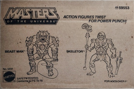Masters of the Universe Original Skeletor & Beast Man