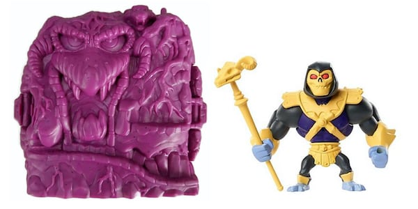 Masters of the Universe Eternia Minis Skeletor (Gold Armor)