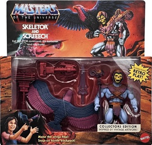 Masters of the Universe Origins Skeletor & Screeech