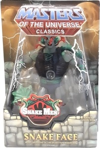 Masters of the Universe Mattel Classics Snake Face thumbnail