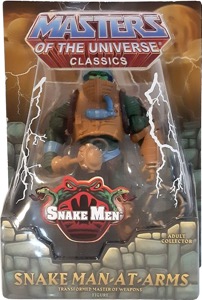 Masters of the Universe Mattel Classics Snake Man-At-Arms thumbnail