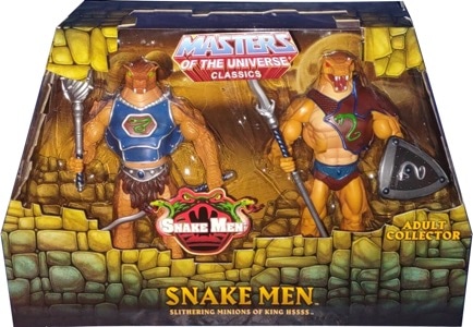 Masters of the Universe Mattel Classics Snake Men